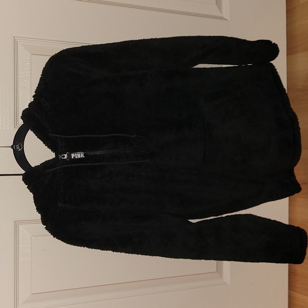 VS Pink Sherpa Hoodie